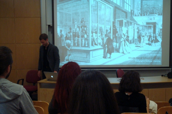 Lecture by U.S. Fulbright Scholar Eric Anderson
