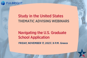 Thematic Advising Webinar: Navigating the U.S. Graduate School Application
