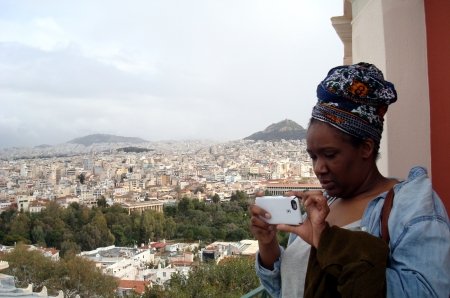 Portrait of Na'taja Mae Rowell-Flood, 2016-2017 Fulbright English Teaching Fellow