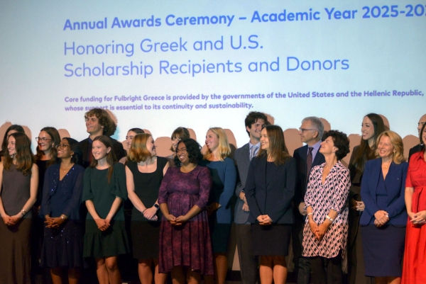 Fulbright Greece honors 2025-2026 Greek and U.S. Scholarship Recipients and Donors