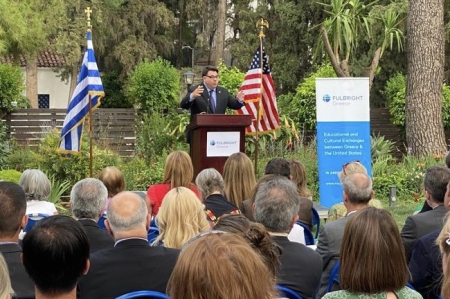 U.S. Ambassador George J. Tsunis honours 2022&ndash;2023 Greek and U.S. Fulbright Scholarship Recipients